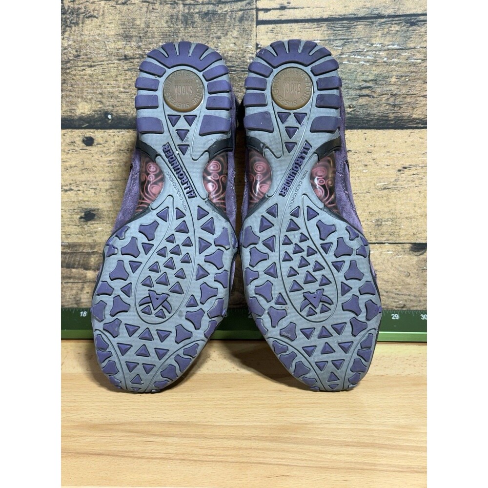 🔥RARE All Rounder by Mephisto Purple Suede Professional Hiking Shoes Sz 7.5 - Picture 10 of 11